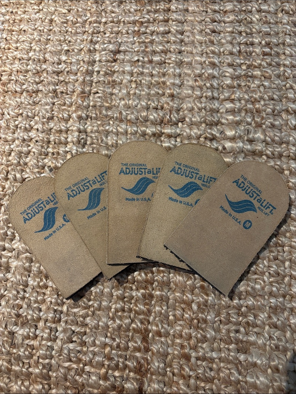 AdjustaLift Original Heel Lifts - Tan (Set of 5)